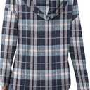 RUMIA Womens Tops V Neck Button Sweatshirt for Women Pullover Long SLeeve Shirts Fall Outfits 2025 Loose Fit, Small