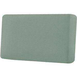 H.VERSAILTEX Super Stretch Individual Seat Cushion Covers Sofa Covers Couch Cushion Covers Slipcover Sets Thick Jacquard Textured Twill Fabric (1 Piece Loveseat Cushion Cover, Sage)