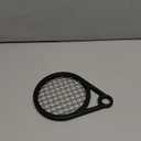 Twist It Up Comb (Bond Black) - Alternative for Hair Sponges, Creates Curls and Twists for Black Men, Tennis Racket Design