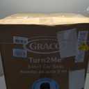 Graco Turn2Me 3-in-1 Rotating Convertible Car Seat, Brighton, Rear-Facing Rotation Only, Forward-Facing Mode, Highback Booster Up to 100 lbs, Adjustable Headrest & Harness, Steel Reinforced Frame, Manufacturing Date: 2026/04/09 Expiry: 2036