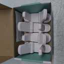 Door Lever Locks (4 Pack) - Prevents Toddlers from Opening Doors - Durable ABS with 3M Adhesive - Easy One-Hand Operation for Adults, No Tools Needed (White)