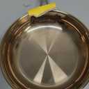 Cuisinart 8-Inch Open Skillet, Stainless Steel Skillet with Lid, Large Kitchen Pan, Dishwasher Safe, Compatible with Induction, Electric, Gas Cooktops, Oven Safe Saucepan, Cool Grip Handles