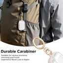 2 x for Airpods Pro 3 Case Clear, Soft TPU Transparent Anti-Yellowing for Apple AirPods Pro 3rd Generation (2025) Case Cover for Men & Women with Keychain, Military-Grade Shockproof, Clear+Pink