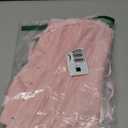 Foxiny Sexy Choker Corset Underwire Lace Sheer Garter Stockings Babydoll Lingerie Set with Thong 4 Piece Outfits (Medium, Pink)