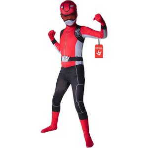 Morphsuits unisex-child Power Ranger Morphsuit (Medium, Red)