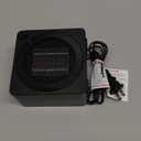 Gaiatop Mini Space Heater, Lightweight PTC Ceramic Fast Heating 500W Energy Efficient for Indoor Use, Overheating & 45 Tip-Over Protection, Portable Desk Electric Heaters for Office Home Black