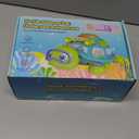 Baby Toys 6-12 Months, Musical Turtle Tummy Time Developmental Crawling Toy for 6 7 8 9 10 Months, Educational Bilingual Infant Toy 6-9-12 Months, Baby Boy Girl Birthday Gifts