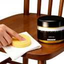 Beeswax Furniture Polish, All-Natural Wood Wax Conditioner & Cleaner, Waterproof Restorer and Protector for Wood Furniture