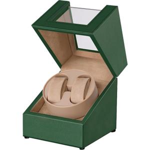 Watch Winder for Automatic Watches,Automatic Watch Winder Box,Double Watch Winder with Quiet Japanese Motor,USB Type C