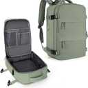 coowoz Travel Backpack For Women Men,Carry On Backpack,Hiking Backpack Waterproof Outdoor Sports Rucksack Casual Daypack travel essentialsGray Green (25l)