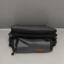 Tactical Lunch Box for Men & Women  Expandable 16L Double Deck Insulated Cooler Bag for Work, Construction & 12-Hour Shifts  Heavy Duty Leakproof Large Meal Prep Tote with Shoulder Strap (Dark Gray)