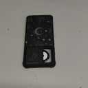 Goocrux (2in1 for Samsung Galaxy S20 FE 5G Case Moon Plants for Women Girls Cute Phone Cover Flower Heart Stars Space Design with Slide Camera Cover+Ring Holder Fashion Black Cases for S20FE 6.5''