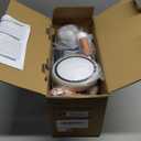 Umatoll Colorful Lighting Baby Balance Bike Toys for 1 Year Old Boys Gifts, Adjustable Seat Baby Walker, One Year Old Boy Birthday Gifts, 12-24 Months Toddler First Ride on Toys (Black)