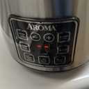 AROMA Digital Rice Cooker, 4-Cup (Uncooked) / 8-Cup (Cooked), Steamer, Grain Cooker, Multicooker, 2 Qt, Stainless Steel Exterior, ARC-914SBD