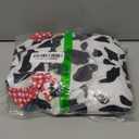 IDOPIP Toddler Baby Girls Cow Plaid Strawberry Rainbow Tutu Dress Summer Sleeveless Princess Birthday Party Dresses Clothes Size 110