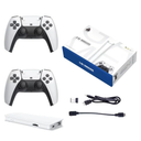 Wireless Retro Game Stick with 20000+ Classic Games, 23 Emulators, 4K HDMI Output, Dual 2.4G Controllers, 64GB/128GB Storage, Plug and Play Retro Gaming Console for TV (128)