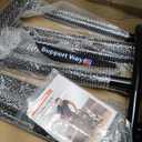 Stand and Sit Assist Device for Elderly, 2-in-1 Mobility Aid for Couch & Stairs, Adjustable Standing Cane with Wide Base, Lift Assist for Chair, Bed, Toilet- 450 Capacity (Black)