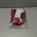 Tongtta Long Wavy Red Heat Resistant Synthetic Cosplay Wig with Braided Buns Halloween Costume Women Wig for Party (24 Inch)