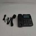 AT&T CL2940 Corded Phone with Speakerphone, Extra-Large Tilt Display/Buttons, Caller ID/Call Waiting and Audio Assist, Black (Pack of 1)