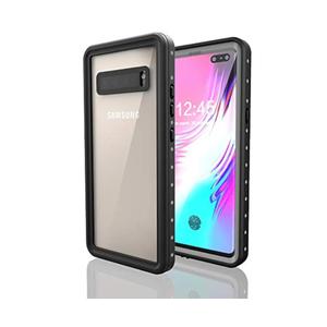 Waterproof Case for Samsung Galaxy S10 5G, Shockproof Bumper Case with Built-in Screen Protector, Dustproof Anti-Scratch Anti-Stain Phone Case for Samsung Galaxy S10 5G (Black)