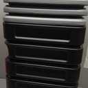 Rubbermaid ActionPacker 8 Gal Lockable Storage Box Pack of 4, Outdoor, Industrial, Rugged, Grey and Black