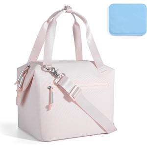 Soft Cooler Bag for Womens: Insulated Lunch Box 10 Cans
Handbag,Crossbody,Tote,Cute,Stylish,Lightweight,Leak-Proof, Easy to Clean,BPA-Free,Work,Gift,Travel,Outdoors,Office Staff
