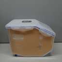 LOCK & LOCK Easy Essentials Food Lids (Flip-top) / Pantry Storage Containers, BPA Free, Top-7 Cup-for Snacks, Clear