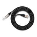 Hosa HSX-003 Pro Balanced Interconnect, REAN 1/4 Inches TRS to XLR3 Meter, 3 Feet