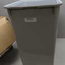 IRIS USA Dog Food Storage Container, Up to 54 lbs, Gray/Dark Gray