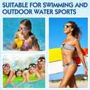 2 x Swim Goggles, 2 Pack Swimming Goggles Anti Fog No Leaking UV Protection Wide View For Adult Women Men Youth (Blue&pink)