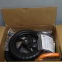 KRIDDO Toddler Balance Bike 2 Year Old, Age 18 Months to 5 Years Old, 12 Inch Push Bicycle with Customize Plate (3 Sets of Stickers Included), Gift Bike for 2-3 Boys Girls, Orange