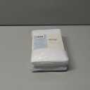 Nestl White Bed Skirt Queen Size - 14 Inch Drop Brushed Microfiber Skirts Hotel Quality Pleated Shrinkage & Fade Resistant