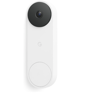 Google Nest Doorbell (Wired, 3rd Gen)  2K Video and Gemini, Live View, Night Vision, 2Way Audio  Works with Google Home  2025 Model  Snow