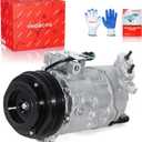 PHOBOOS A/C compressor with Clutch Compatible with Cadillac ATS 2013-2019, CTS 2014-2019 & Chevrolet Camaro 2016-2022, L4 2.0L/2.5L, Fast Cooling, Low Noise, Easy Installation, Ref. 68321