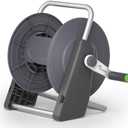 Garden Hose Reel Cart,Hose Holder Up to 50-60 Feet of 5/8" Hose,Wall Mounted Water Hose Reel,Portable Hose Reels for Outside Car Washing, Watering : Patio, Lawn & Garden