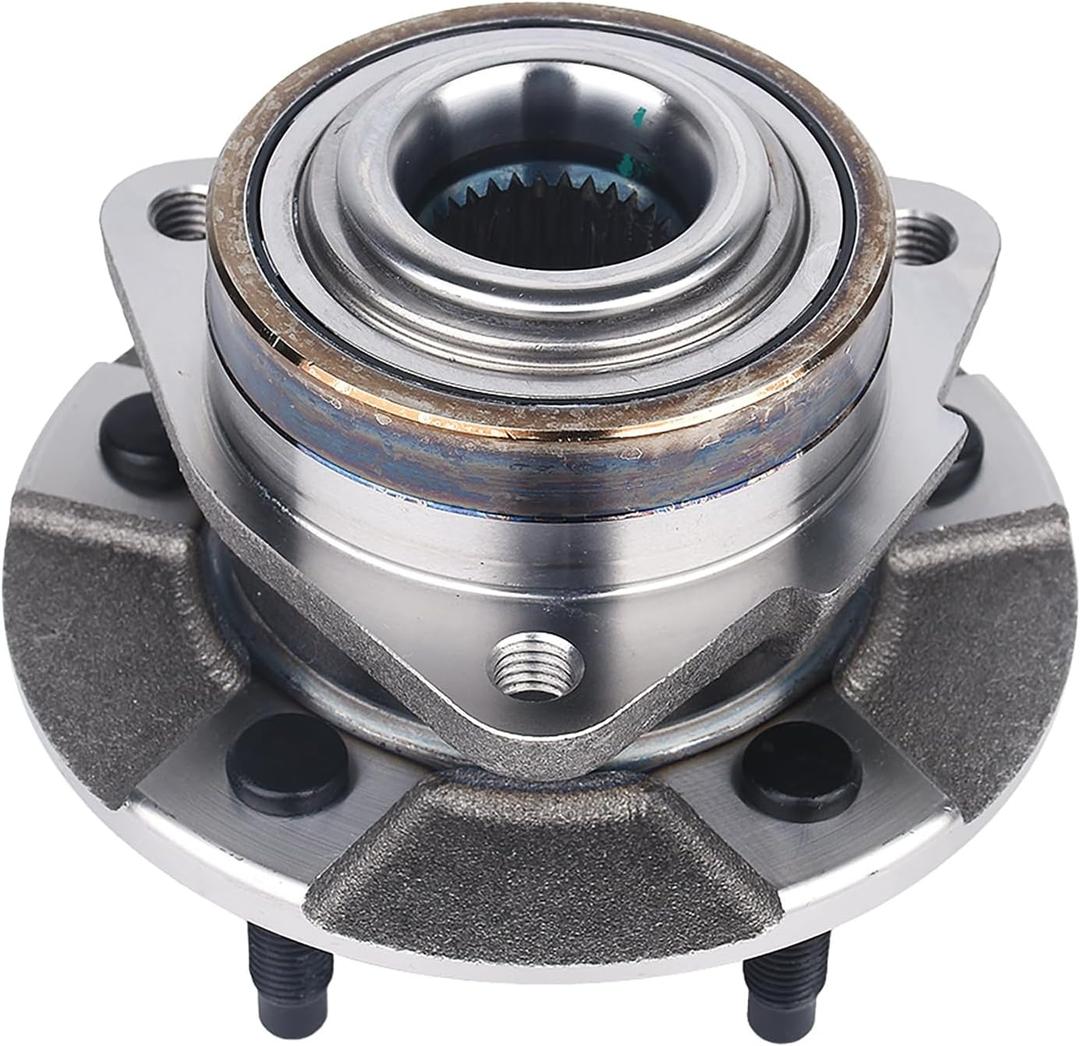 Autoround 513190 Front Wheel Hub and Bearing Assembly Fit for Chevy Equinox 2005, Saturn Vue 2002-2007, Pontiac Torrent 2006 5 Lug Non-ABS