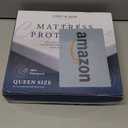 Cosy House Collection Luxury Mattress Protector - Blend of Rayon Derived from Bamboo - Master Bedroom Essentials - Ultra Soft Comfort, Stays Cool & Quiet - Premium Fitted Sheet Style (Queen) White