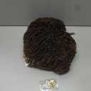 Generic Kinky Curly Hair Weave Bundles High Temperature Synthetic Hair Extensions For Women T1B30 18 inch 1 piece