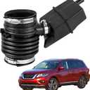 165763JA0A Air Intake Hose Compatible with Nissan Murano 2015-2023 Pathfinder 2013-2016 INFINITI QX60 2014-2016 JX35 2013 Replace 004B A27624 Air Mass Meter Boot