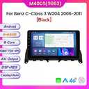 Car Stereo Radio for Benz C-Class 3 W204 2006-2011