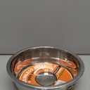 Mighty Paw Stainless Steel Dog Bowls - Steel Bowl Set - Pack of 2 - Non-Slip Rubber Bottom - No Spill Design - Safe Dog Food - Dishwasher Safe - Suitable for Small to Large Pets - Medium - 7 Inches