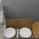 1 Gallon Glass Jar with Lids,2 Pack Super Wide Mouth Large Mason Jars 128 oz,Glass Gallon Jugs Storage Container for Sun Tea,Kombucha,Storing,Canning