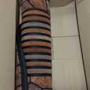 Extra Durable, Superior Absorption, Front Door Mat for Outdoor & Indoor - Welcome Mat for Entryway, Entrance, Patio, Porch - Waterproof, Non-Slip Backing, Coarse Fibers (Semicircle Mosaico,18x30)