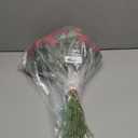 InnoGear 50 Pcs Red Roses Artificial Flowers, Fake Velvet Silk Rose Bulk Faux Flower for Valentine's Gift Decoration DIY Wedding Centerpieces Proposal Bridal Bouquets Party Floral Decor (50, Red)