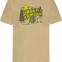 Under Armour Boys Short Sleeve Graphic T-Shirt, Soft & Comfortable, Outdoor Collection (Beige, XL)