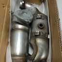 Upgrade Front & Rear Converter Compatible with 2011-2019 Chrysler Town & Country, Dodge Grand Caravan, Journey, Avenger, 200 3.6L Replace 674121 (EPA Compliant)