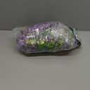 2PCS Artificial Hanging Flowers, Fake Hanging Plants Violet Vines UV Resistant for Wall Home Room Garden Wedding Indoor Outdoor Spring Summer Decoration(Purple)