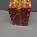 Christmas Snow Globe Lantern Water Glittering Nutcracker Ballet Stage with Music & Timer, USB Lined/Battery Operated Lighted Lantern for Christmas Festival Decoration Gifts