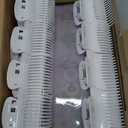 Conair Hot Rollers for Long, Medium & Short Hair, 12 Ceramic Flocked 1-Inch and 1-Inch Heated Hair Rollers with Clips, Hot Curlers for Women, Volume & Curls