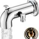 Tub Spout with Diverter, Bathtub Spout for Hand Shower,Chrome Plated (Without Handheld)
